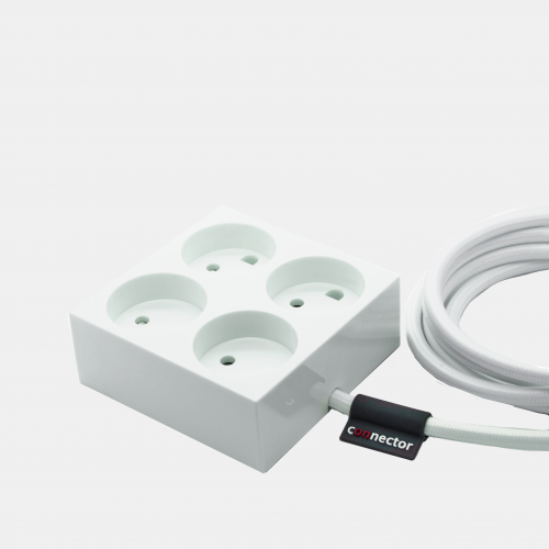 'Connector' no. 01 bright white by Connector Design (product)-2