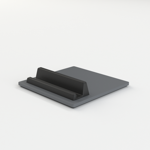 Tile iPad & iPhone holder - granite grey / mørkegrå​