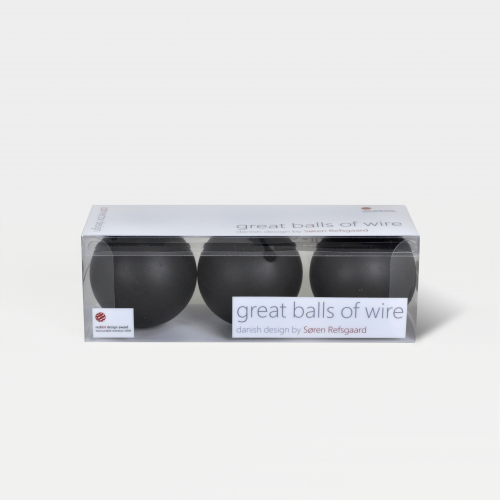 Ledningsrod-Great-Balls-of-Wire-Design-Ledningsbolde-Sort-Domusnord