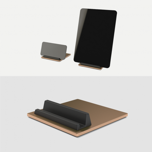 Tile-Ipad-Holder-Iphone-Holder-Tablet-holder-mobil-holder-Copper-Kobber-Kva-Domusnord-3